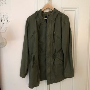 Army green jacket
